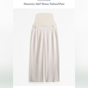 Maternity A&F Sloane Tailored Pant